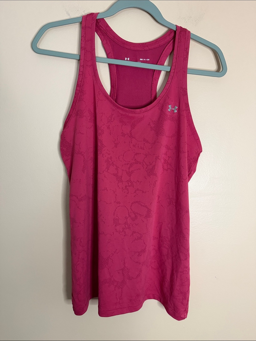 Under Armour Hot Pink Racerback Workout Tank
